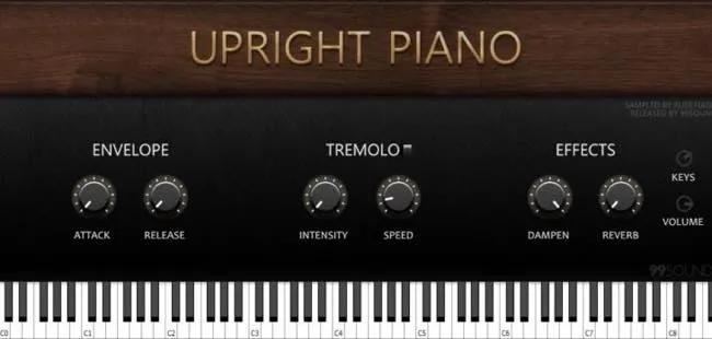 Upright Piano / 99Sounds