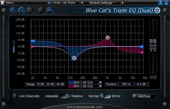 Blue Cat's Triple EQ / Blue Cat Audio
