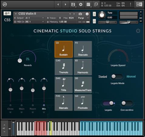 Cinematic Studio Solo Strings / Cinematic Strings