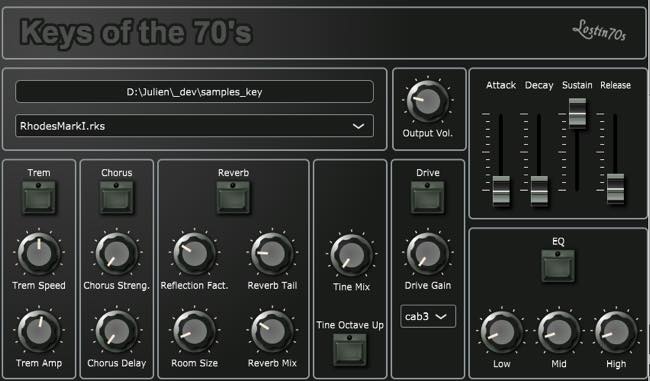 Key of the 70's / Lostin70s