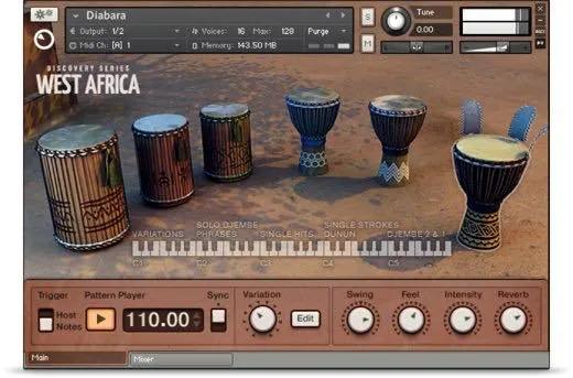Native Instruments / Spotlight Collection：West Africa
