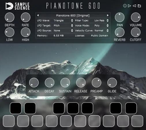 Pianotone 600 / Sample Science